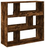 VidaXL Boekenkast / kamerscherm 100x33x94,5 cm gerookt eikenkleurig