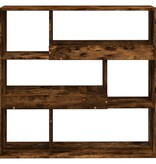 VidaXL Boekenkast / kamerscherm 100x33x94,5 cm gerookt eikenkleurig