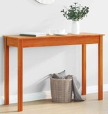 VidaXL Wandkast 110x40x75 cm massief grenenhout wasbruin