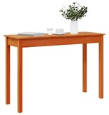 VidaXL Wandkast 110x40x75 cm massief grenenhout wasbruin