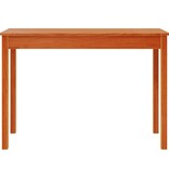 VidaXL Wandkast 110x40x75 cm massief grenenhout wasbruin