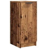 VidaXL Schoenenkast 29,5x35x70 cm bewerkt hout oud houtkleurig