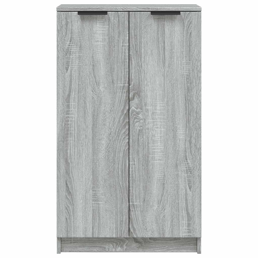 VidaXL Schoenenkast 59x35x100 cm bewerkt hout grijs sonoma eikenkleur