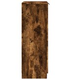 VidaXL Schoenenkast 59x35x100 cm bewerkt hout gerookt eikenkleurig
