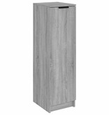 VidaXL Schoenenkast 30x35x100 cm bewerkt hout grijs sonoma eikenkleur