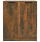 VidaXL Schoenenkast 59x35x70 cm bewerkt hout gerookt eikenkleurig