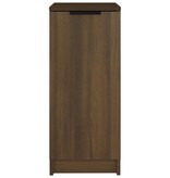 VidaXL Schoenenkast 30x35x70 cm bewerkt hout bruin eikenkleur