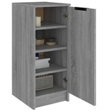 VidaXL Schoenenkast 30x35x70 cm bewerkt hout grijs sonoma eikenkleurig