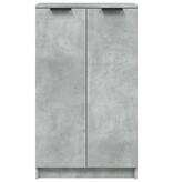 VidaXL Schoenenkast 59x35x100,5 cm bewerkt hout betongrijs