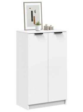 VidaXL Schoenenkast 59x35x100,5 cm bewerkt hout wit