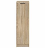 VidaXL Schoenenkast 30x35x100 cm bewerkt hout sonoma eikenkleurig