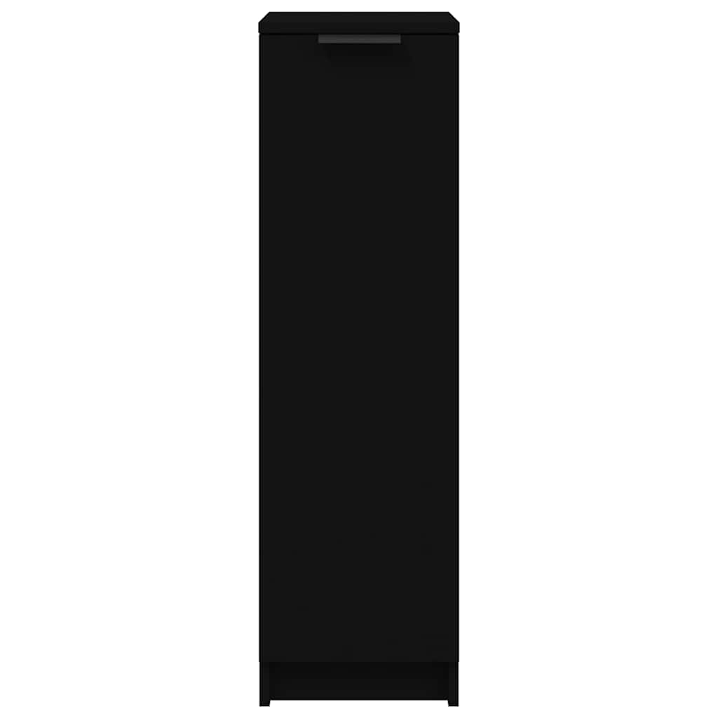 VidaXL Schoenenkast 30x35x100 cm bewerkt hout zwart