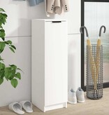 VidaXL Schoenenkast 30x35x100 cm bewerkt hout wit