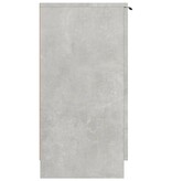 VidaXL Schoenenkast 59x35x70 cm bewerkt hout betongrijs