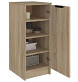 VidaXL Schoenenkast 30x35x70 cm bewerkt hout sonoma eikenkleurig