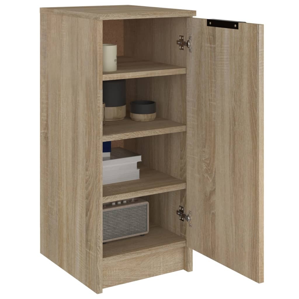 VidaXL Schoenenkast 30x35x70 cm bewerkt hout sonoma eikenkleurig