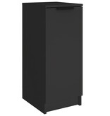 VidaXL Schoenenkast 30x35x70 cm bewerkt hout zwart
