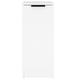 VidaXL Schoenenkast 30x35x70 cm bewerkt hout wit