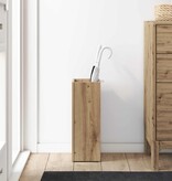 VidaXL Paraplu Standaard Artisan Eiken 20 x 20 x 55,5 cm Bewerkt hout