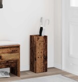 VidaXL Paraplu Standaard Oudhout 20 x 20 x 55,5 cm Bewerkt hout