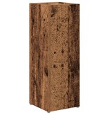 VidaXL Paraplu Standaard Oudhout 20 x 20 x 55,5 cm Bewerkt hout