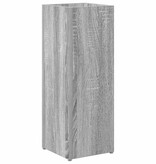 VidaXL Paraplu Standaard Grijs Sonoma 20 x 20 x 55,5 cm Bewerkt hout