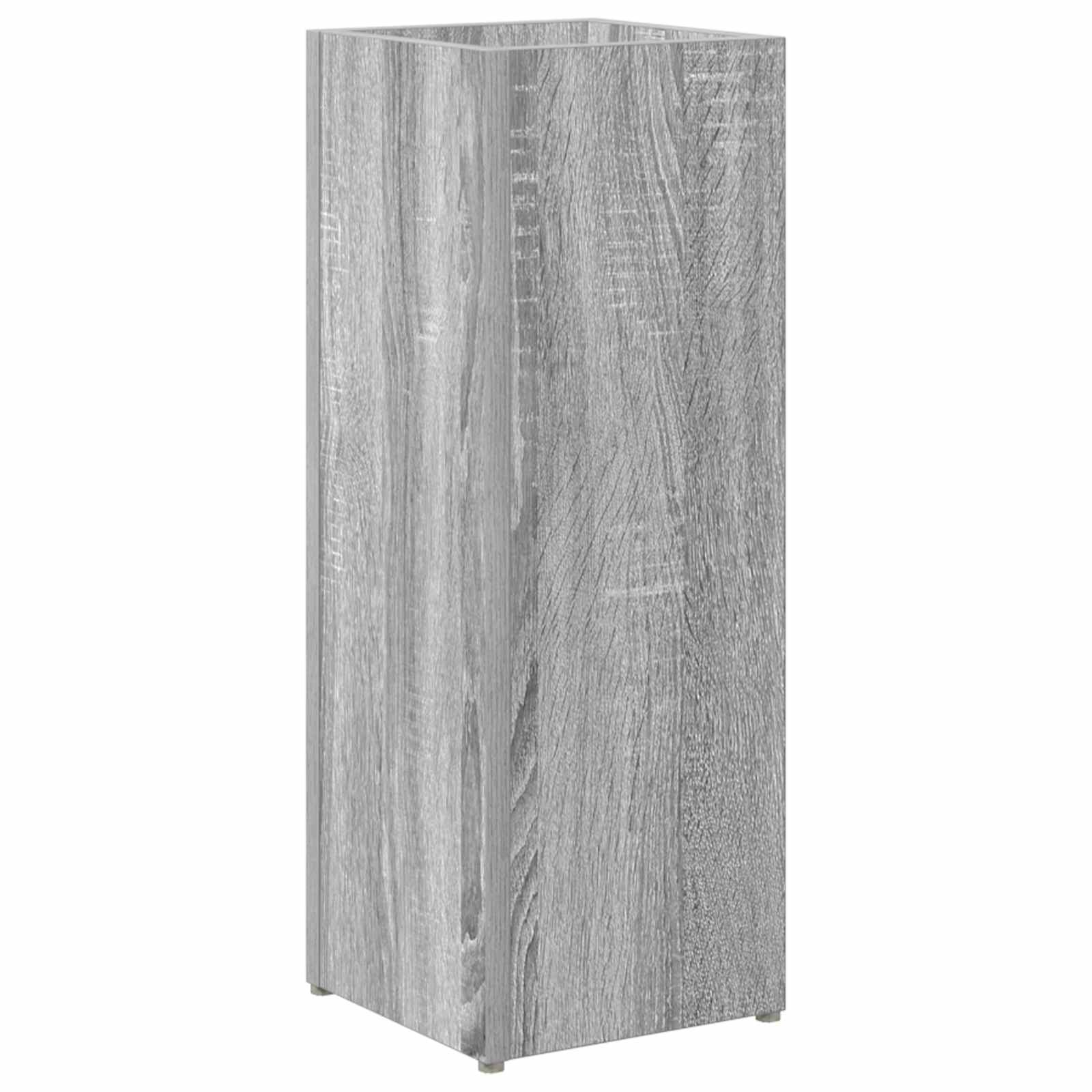 VidaXL Paraplu Standaard Grijs Sonoma 20 x 20 x 55,5 cm Bewerkt hout