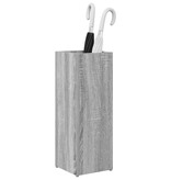 VidaXL Paraplu Standaard Grijs Sonoma 20 x 20 x 55,5 cm Bewerkt hout