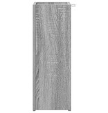 VidaXL Paraplu Standaard Grijs Sonoma 20 x 20 x 55,5 cm Bewerkt hout