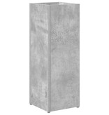 VidaXL Paraplu Standaard Beton Grijs 20 x 20 x 55,5 cm Bewerkt hout