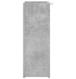 VidaXL Paraplu Standaard Beton Grijs 20 x 20 x 55,5 cm Bewerkt hout