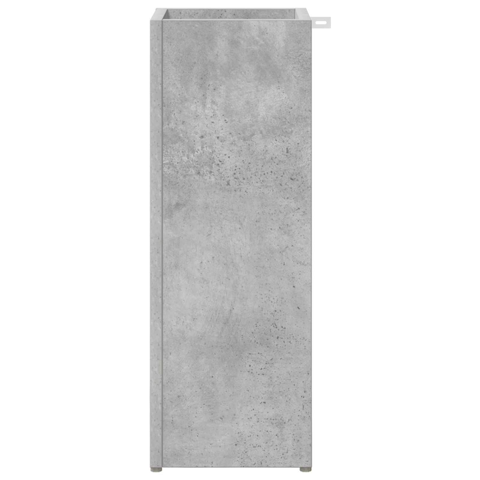 VidaXL Paraplu Standaard Beton Grijs 20 x 20 x 55,5 cm Bewerkt hout