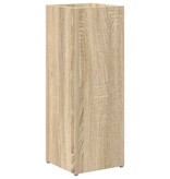 VidaXL Paraplu Standaard Sonoma Eiken 20 x 20 x 55,5 cm Bewerkt hout