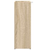 VidaXL Paraplu Standaard Sonoma Eiken 20 x 20 x 55,5 cm Bewerkt hout