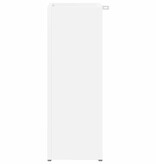 VidaXL Paraplu Standaard met opslag Wit 20 x 20 x 55,5 cm Bewerkt hout