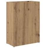 VidaXL Paraplu Standaard Artisan Eiken 40 x 20 x 55,5 cm Bewerkt hout