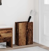 VidaXL Paraplu Standaard Oudhout 40 x 20 x 55,5 cm Bewerkt hout