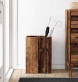 VidaXL Paraplu Standaard Oudhout 40 x 20 x 55,5 cm Bewerkt hout