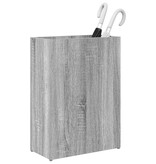 VidaXL Paraplu Standaard Grijs Sonoma 40 x 20 x 55,5 cm Bewerkt hout