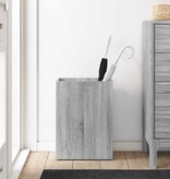 VidaXL Paraplu Standaard Grijs Sonoma 40 x 20 x 55,5 cm Bewerkt hout