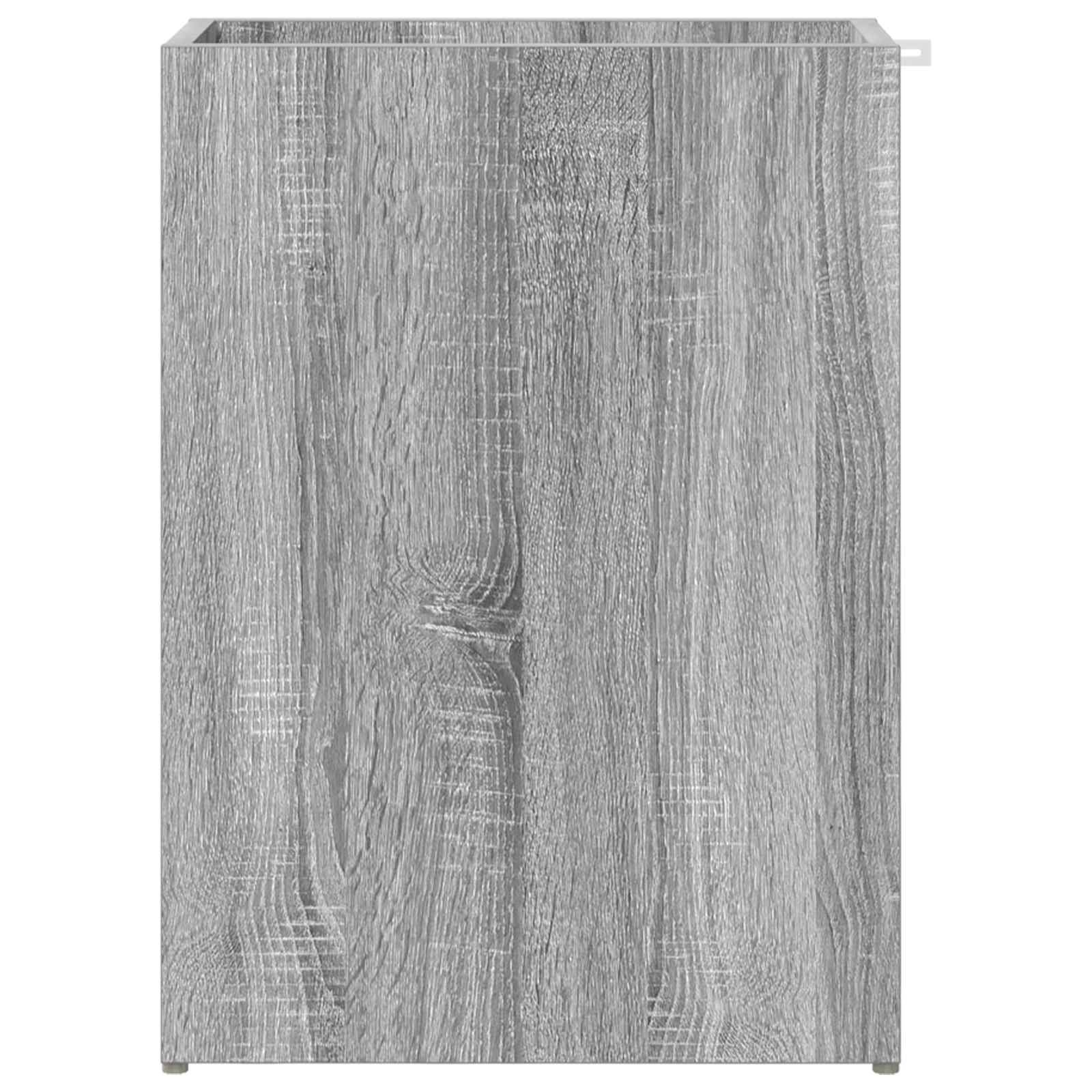 VidaXL Paraplu Standaard Grijs Sonoma 40 x 20 x 55,5 cm Bewerkt hout