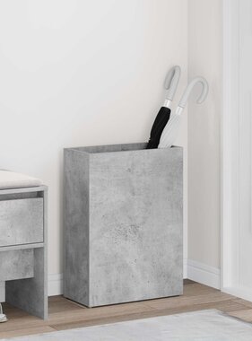 VidaXL Paraplu Standaard Beton Grijs 40 x 20 x 55,5 cm Bewerkt hout