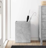 VidaXL Paraplu Standaard Beton Grijs 40 x 20 x 55,5 cm Bewerkt hout