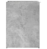 VidaXL Paraplu Standaard Beton Grijs 40 x 20 x 55,5 cm Bewerkt hout