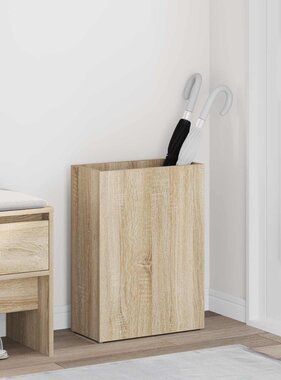 VidaXL Paraplu Standaard Sonoma Eiken 40 x 20 x 55,5 cm Bewerkt hout