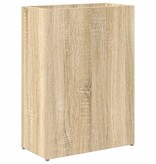 VidaXL Paraplu Standaard Sonoma Eiken 40 x 20 x 55,5 cm Bewerkt hout