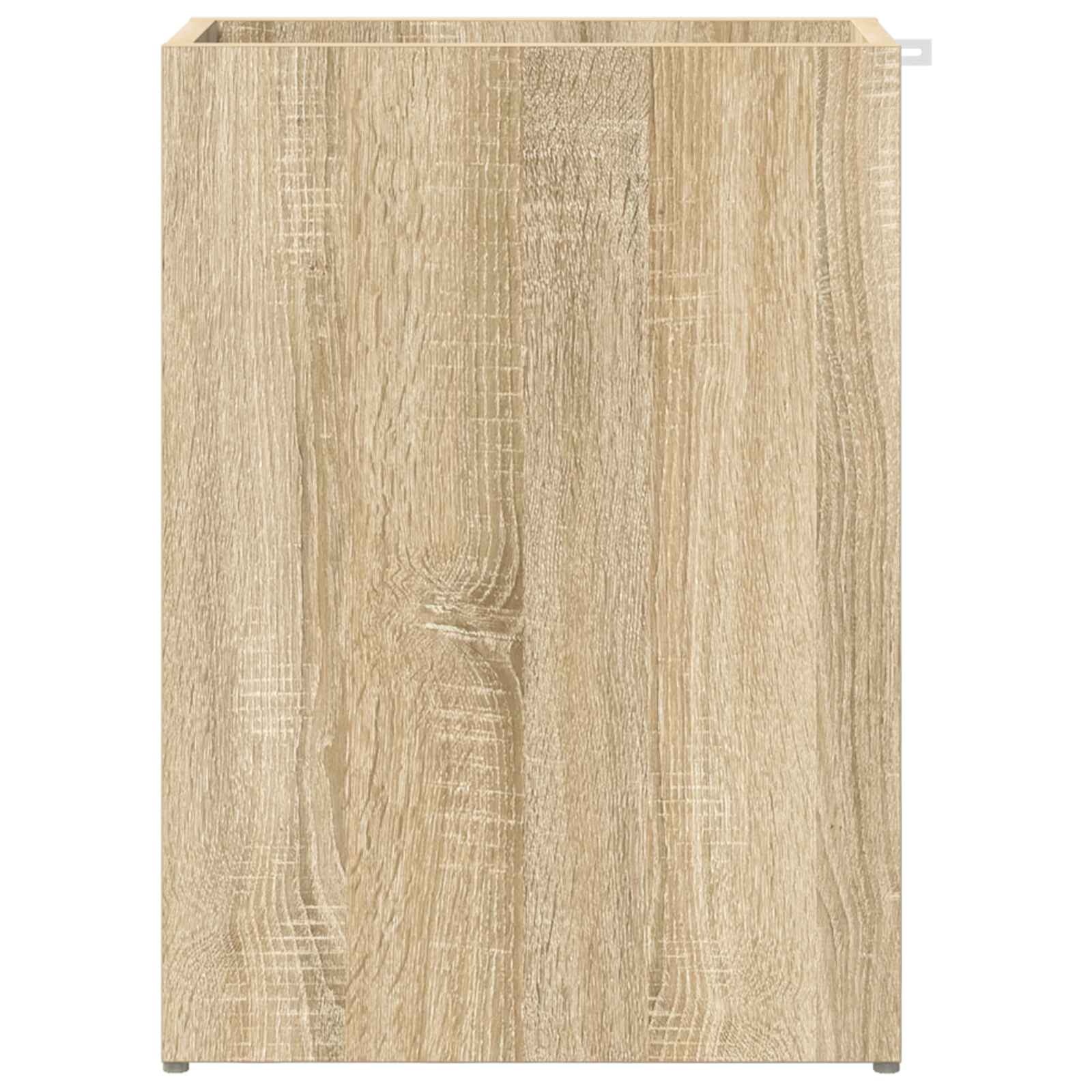 VidaXL Paraplu Standaard Sonoma Eiken 40 x 20 x 55,5 cm Bewerkt hout