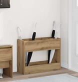 VidaXL Paraplu Standaard Artisan Eiken 65 x 24 x 50 cm Bewerkt hout