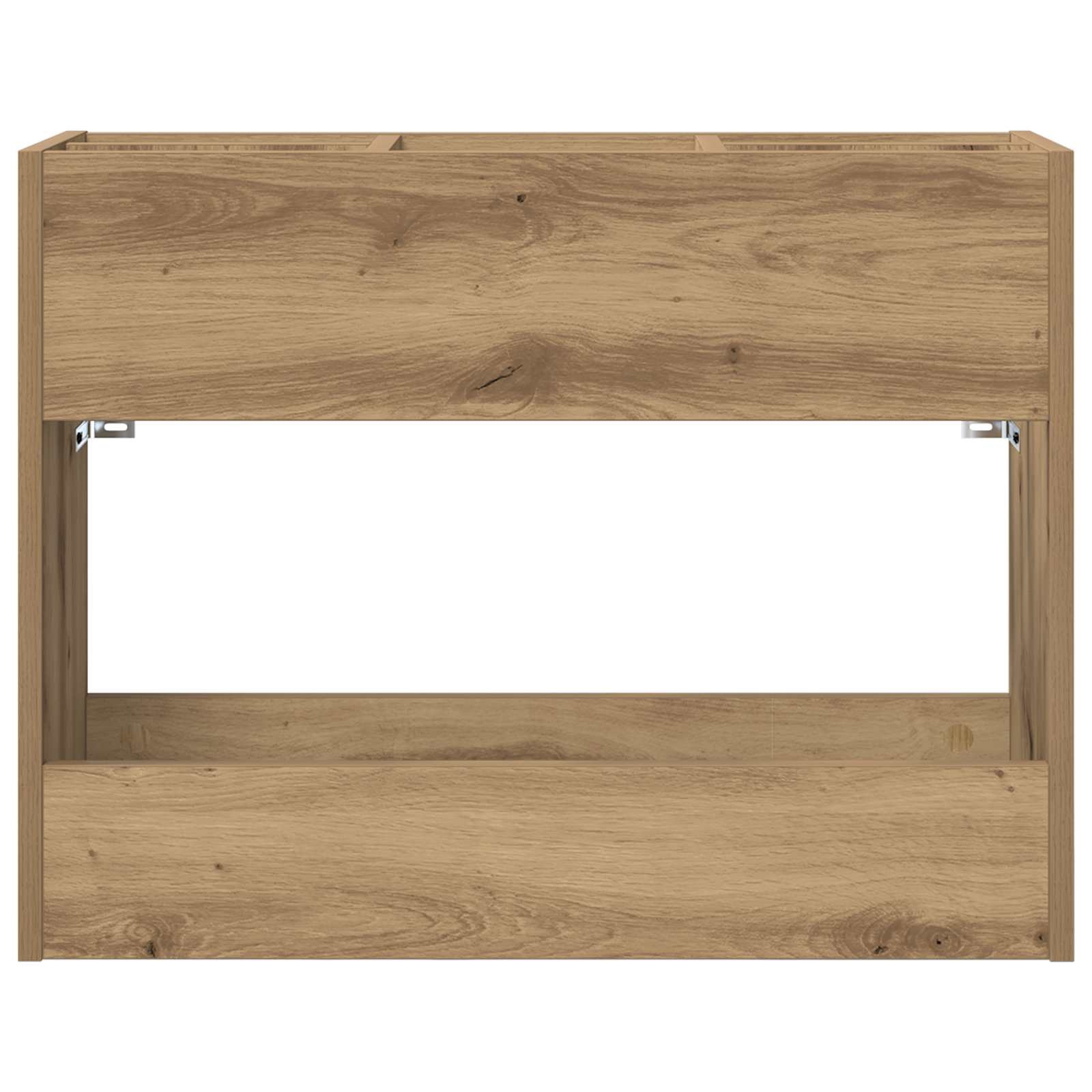 VidaXL Paraplu Standaard Artisan Eiken 65 x 24 x 50 cm Bewerkt hout