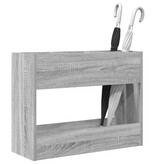 VidaXL Paraplu Standaard Grijs Sonoma 65 x 24 x 50 cm Bewerkt hout